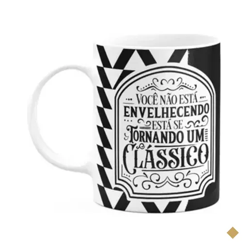 Caneca Aniversário - Você Não Está Envelhecendo - 325ml