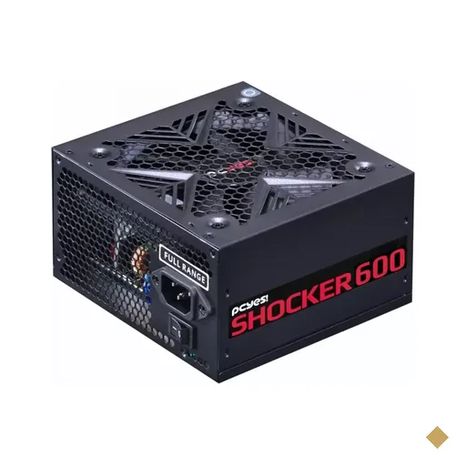 Fonte PCYes! 600W Shocker Series ATX12V v2.3 80 PLUS