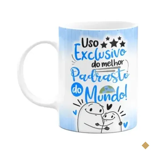Caneca Flork Pais - Exclusivo Do Melhor Padrasto Do Mundo