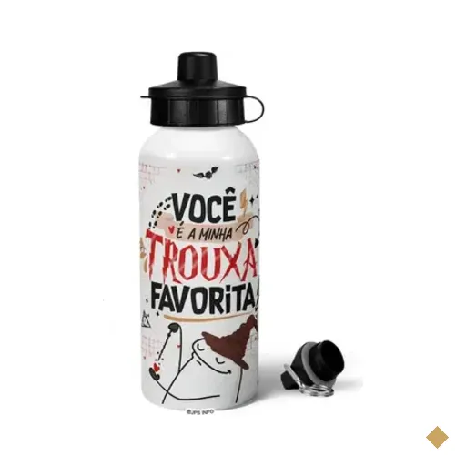 Garrafa Squeeze Mq Flork - Você É A Minha Trouxa Favorita!