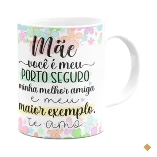 Caneca Mães, Feliz Dia! - Minha Melhor Amiga - 325ml