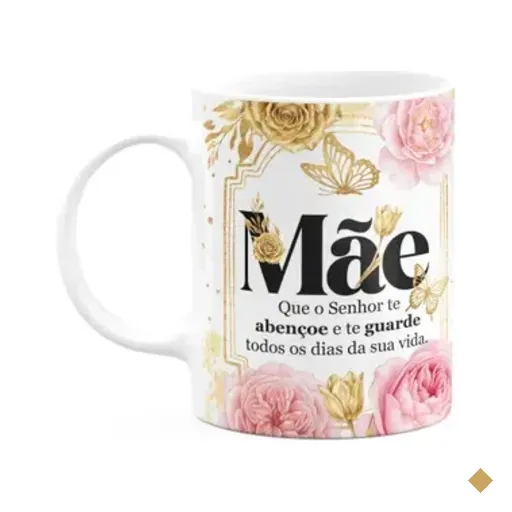 Caneca Dia Das Mães - Que O Senhor Te Abençoe E Te Guarde