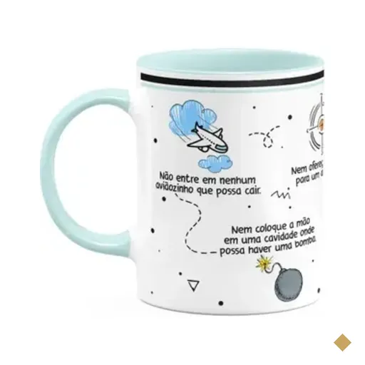 Caneca Geek Best Moments - Greys Anatomy - Baby Blue