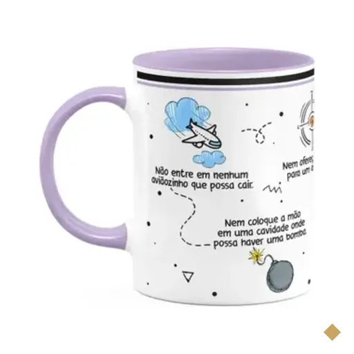 Caneca Geek Best Moments - Greys Anatomy - B-lilac - 325ml