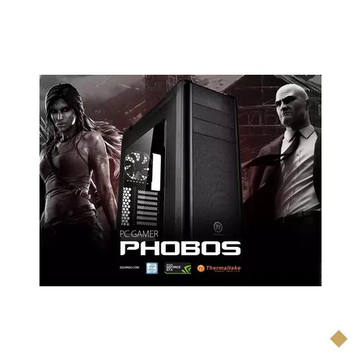 Phobos Intel Overclocked PC Gamer (Intel Core i5-7600K 3.8GHz (4.2GHz Turbo)…