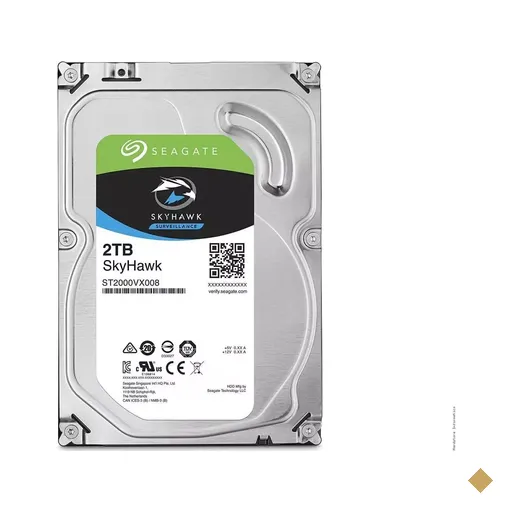 HD Seagate 2TB SkyHawk 5900RPM 64MB 3,5 SATA 6.0Gb/s ST2000VX008