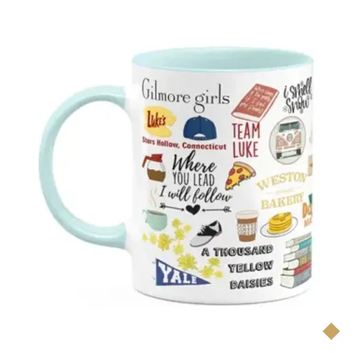 Caneca Geek Icons Moments - Gilmore Gilrs - Baby Blue