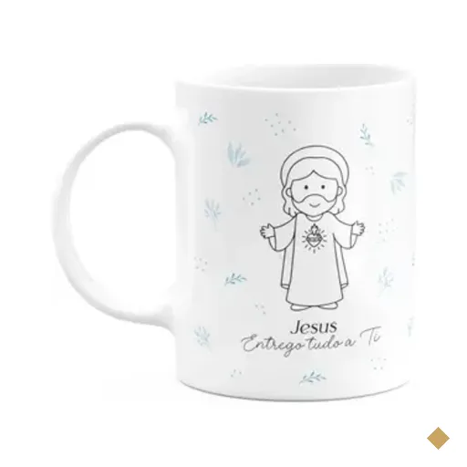 Caneca Religiosa Santinhos - Jesus - 325ml