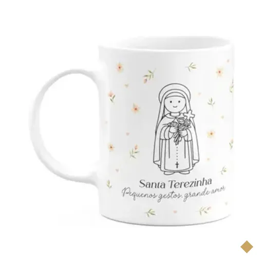Caneca Religiosa Santinhos - Santa Terezinha