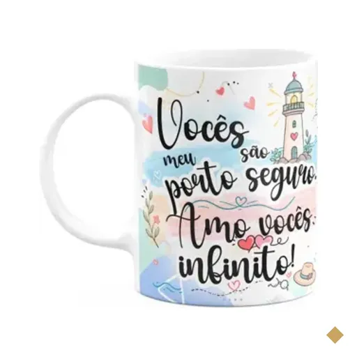Caneca Avós - Vocês São Meu Porto Seguro