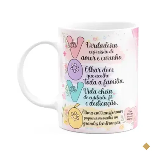 Caneca De Avós - A Definição De Vovó