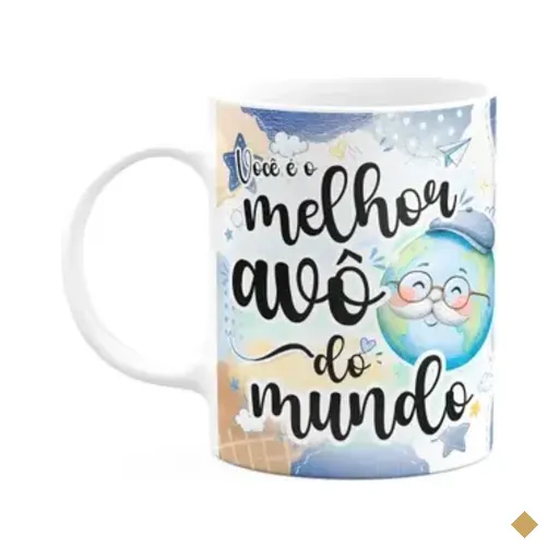 Caneca Avós - Você É O Melhor Avô Do Mundo
