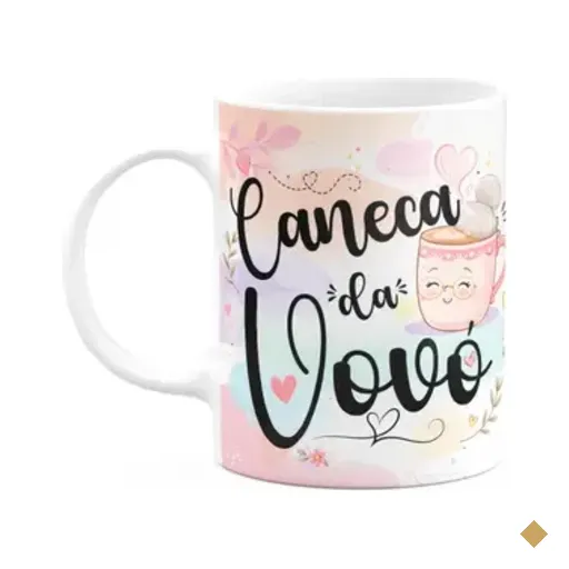 Caneca Avós - Caneca Da Vovó - 325ml