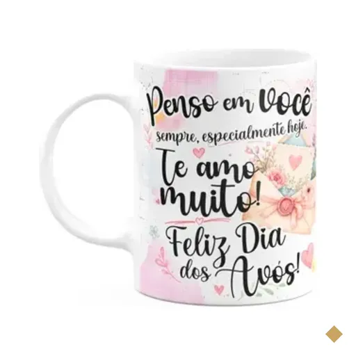 Caneca Avós - Penso Em Você Sempre
