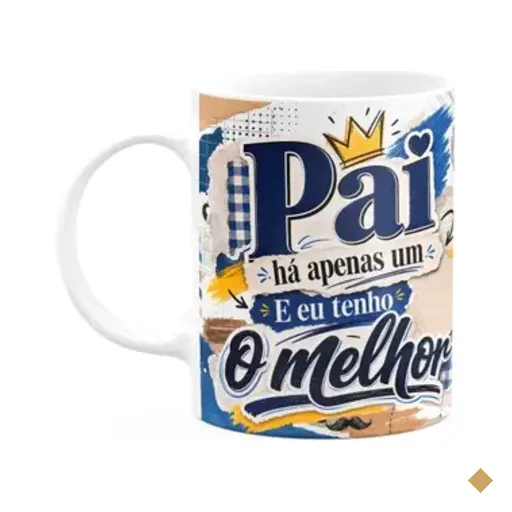 Caneca De Pais - Pai Tem Apenas Um Tenho O Melhor