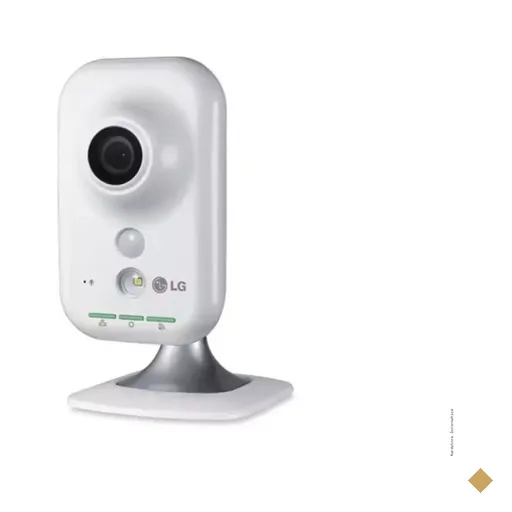 LG Security Câmera Ip Compacta Wireless HD 30FPS