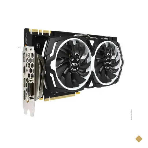 Placa de Vídeo MSI GeForce GTX 1080 Armor 8GB GDDR5 256-bit PCI Express 3.0…