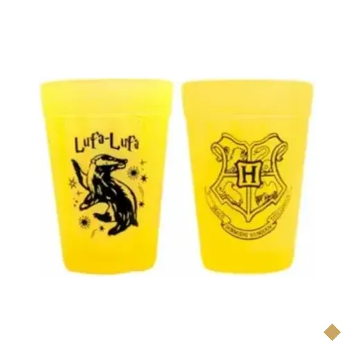 Copo Americano Prime Harry Potter Casas 190 Ml Luva Com 2 - Lufa Lufa