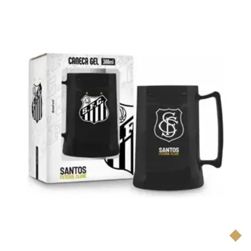 Caneca Gel 300ml Times - Santos