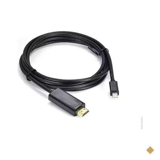 Cabo Conversor Mini Displayport (M) x HDMI (M) 1,8m Preto