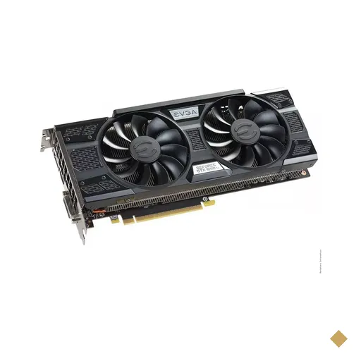 Placa de Vídeo EVGA GeForce GTX 1050Ti FTW Gaming ACX 3.0 4GB GDDR5 128-bit…