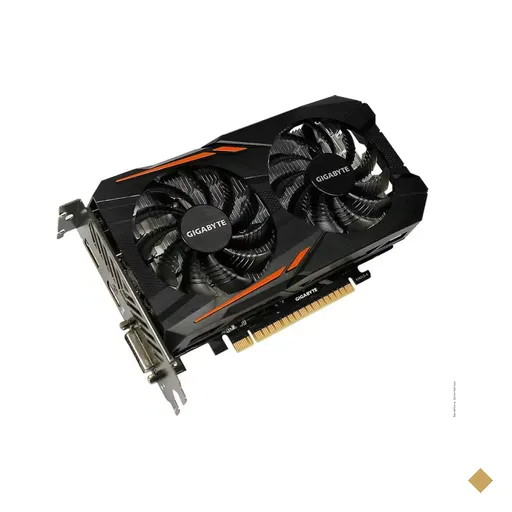 Placa de Vídeo Gigabyte GeForce GTX 1050 OC 2GB GDDR5 128-bit PCI-E 3.0 x16 - 