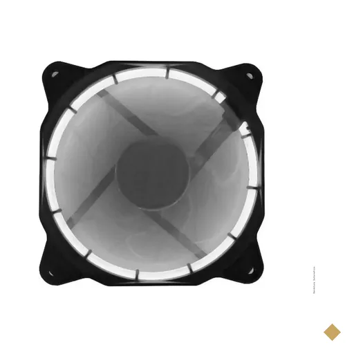 DEX DX-F12F Fan 120mm LED Branco