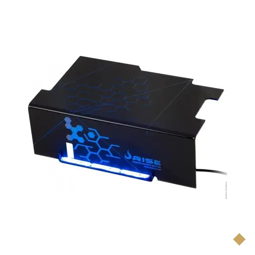Rise Mode Cover PSU Ice Cold LED Azul
