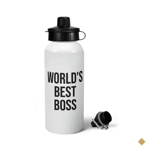 Garrafa Squeeze Mq Geek - The Office - World's Best Boss