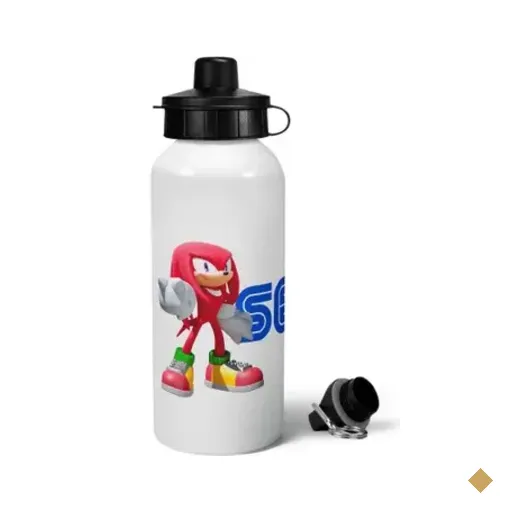 Garrafa Squeeze Mq - Sonic And Knuckles