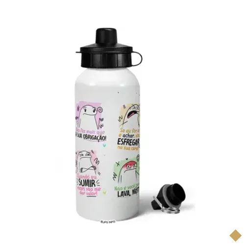 Garrafa Squeeze Mq Flork Mães - Falas De Mãe!