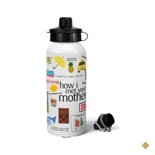 Garrafa Squeeze Mq Icons Moments - How I Met Your Mother