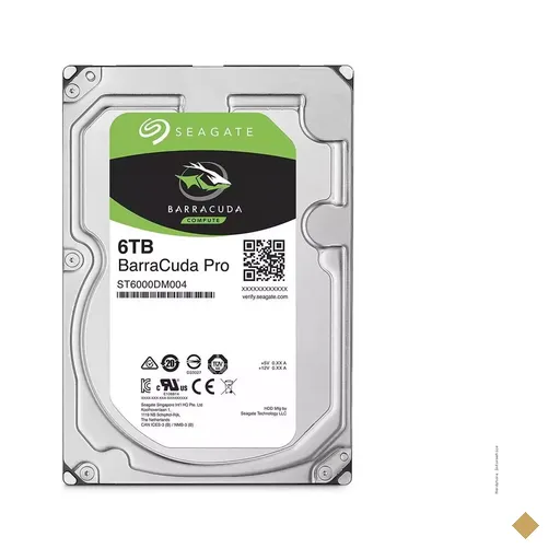 Seagate 6TB BarraCuda Pro 7200RPM 128MB 3,5″ SATA 6.0Gb/s ST6000DM004