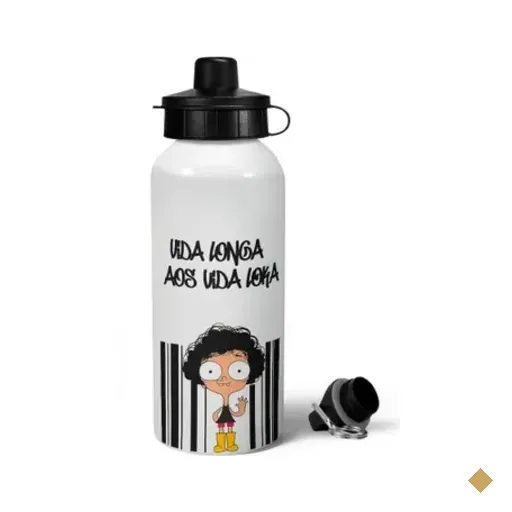 Garrafa Squeeze Mq - Vida Loka Irmão Do Jorel