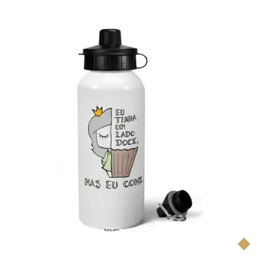 Garrafa Squeeze Mq - Meu Lado Doce