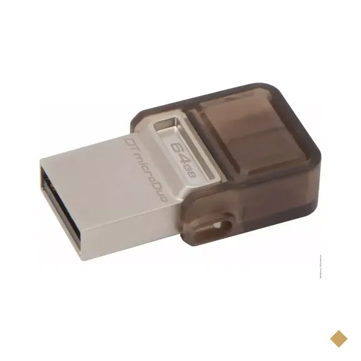 Kingston DataTraveler microDuo 64GB USB 3.0 OTG Flash Drive