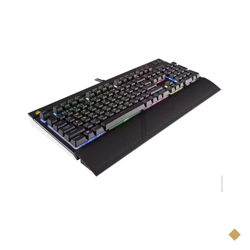 Teclado Mecânico Corsair Strafe Cherry MX Silent Gaming - LED RGB