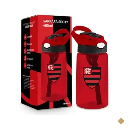 Garrafa Spoty 480ml Times - Flamengo