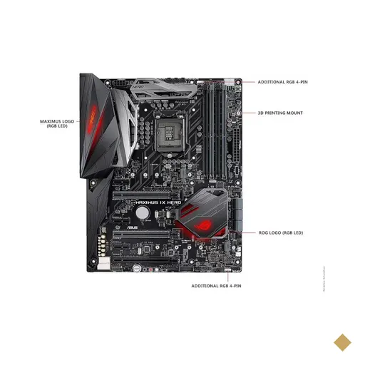 Placa Mãe ASUS Maximus IX Hero (LGA 1151) Intel Z270