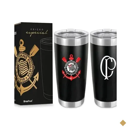 Copo Térmico Stone Times 500ml - Corinthians 2