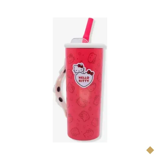 Copo Charms 600ml Hello Kitty