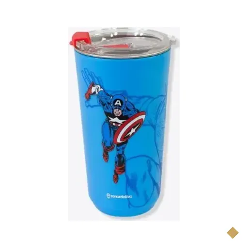 Copo Sky 500ml Capitao America