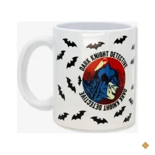 Caneca Pop 350ml New Gift Batman Vermelho