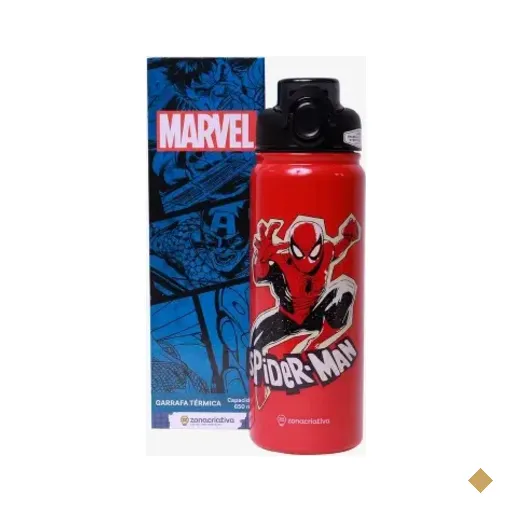 Garrafa Galaxy 650ml Spider Man
