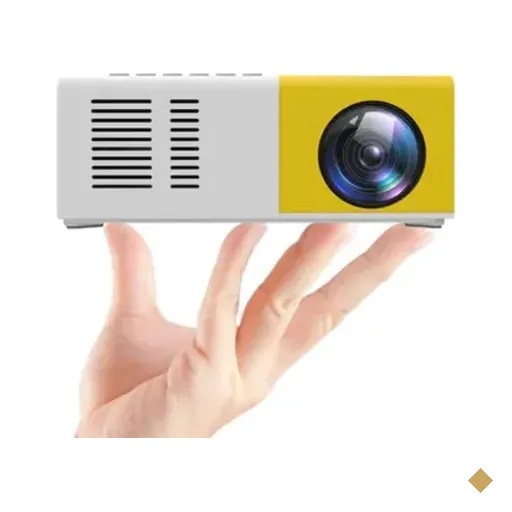 Mini Projetor Led Portátil Full Hd 600 Lumens Usb Av Yg300