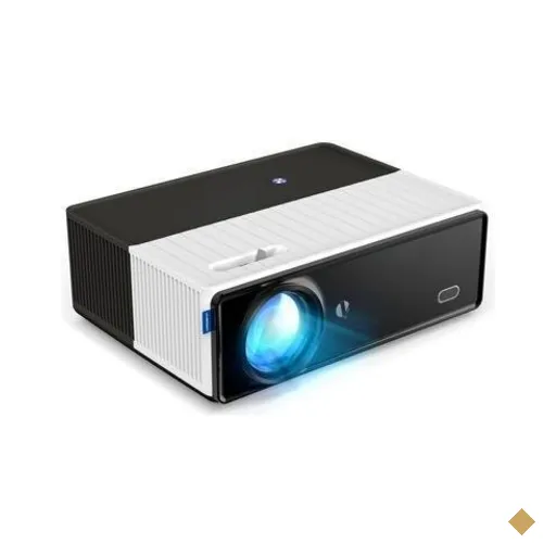 Projetor De LED D5000, Wi-fi, Seu Cinema Em Casa, Suporte 4k, Tela De 100 ".