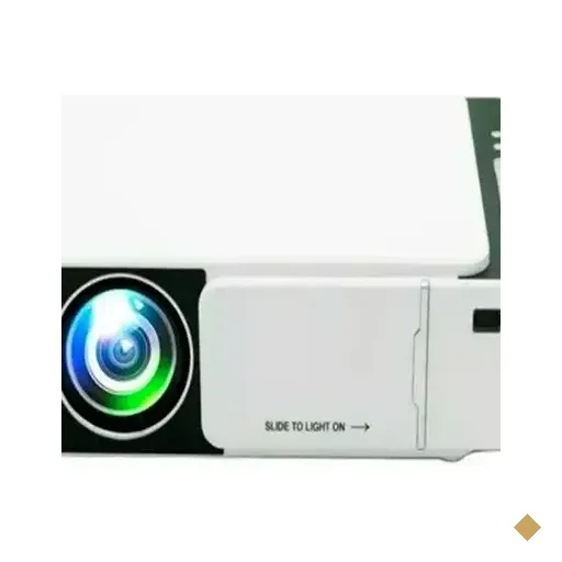 Projetor Portatil LED Wifi HDMI 2500 Lúmens 1080p Full Hd Cor Branco