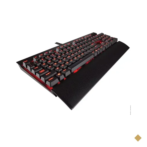 Corsair K70 Rapidfire Red LED Cherry MX Speed Gaming Keyboard
