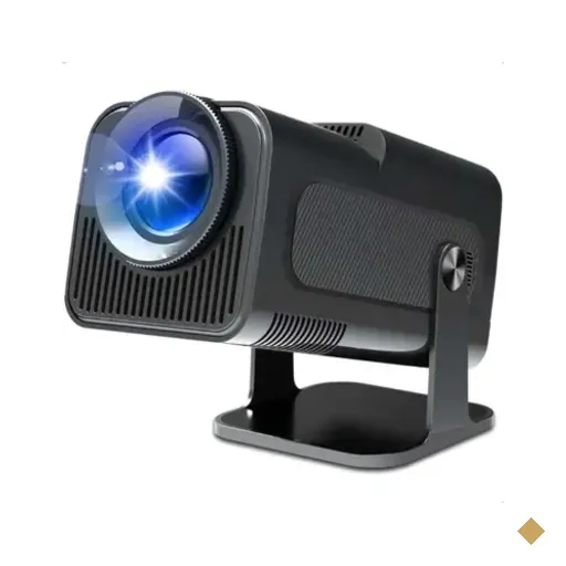 Projetor Vlx Mini 4k Wi-fi Preto Bluetooth Android 13