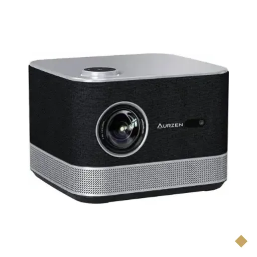 Projetor Inteligente Aurzen Boom 3 Preto 1080p 500 Lumens Com Netflix